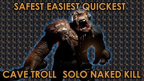 Fastest, Easiest, Safest Way to Kill Cavetroll - Dark and Darker