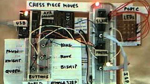 UCSD Extension Embedded Spring 2011: AVR  SPI Demo