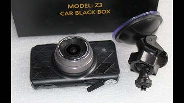 Zero Edge Z-EDGE Z3 2k HDR Dashcam Test with Sample videos