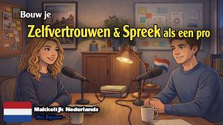 Build Your Confidence in Dutch & Speak Like a Pro | Improve Daily | Melanie Talk Podcast