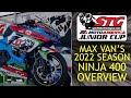 Max Van's Ninja 400 MotoAmerica Race Bike Overview | Sportbike Track Gear