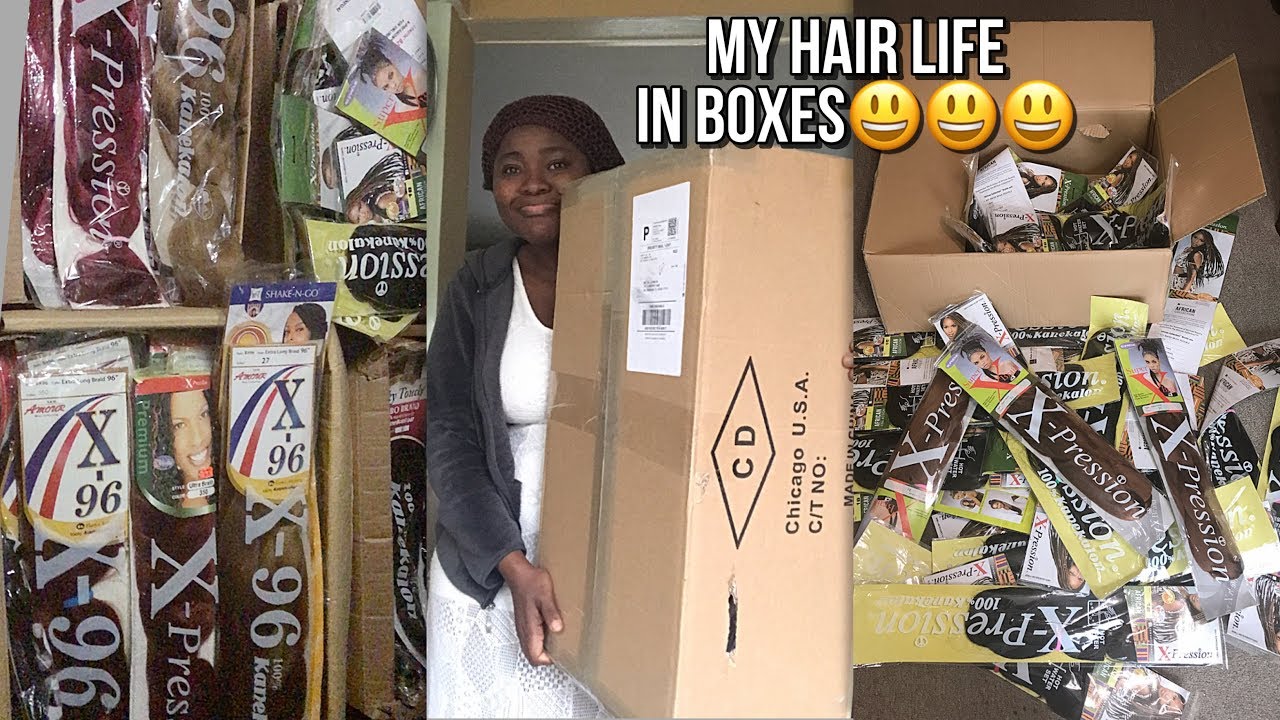 Unboxing Some Expression Braiding Hair Wholesale Purchase Youtube