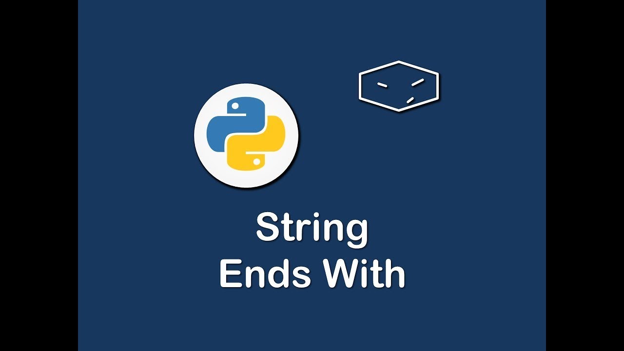 string ends with in python 😀 - YouTube