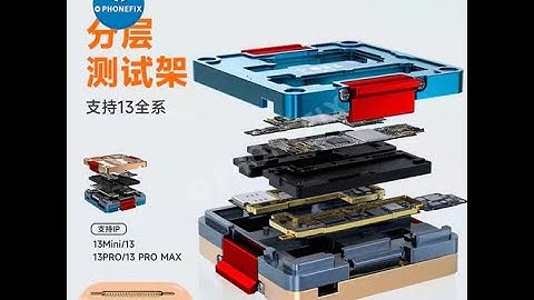 XINZHIZAO FIX-13 Motherboard Layer Test Fixture For iPhone 13 Pro Max Mini