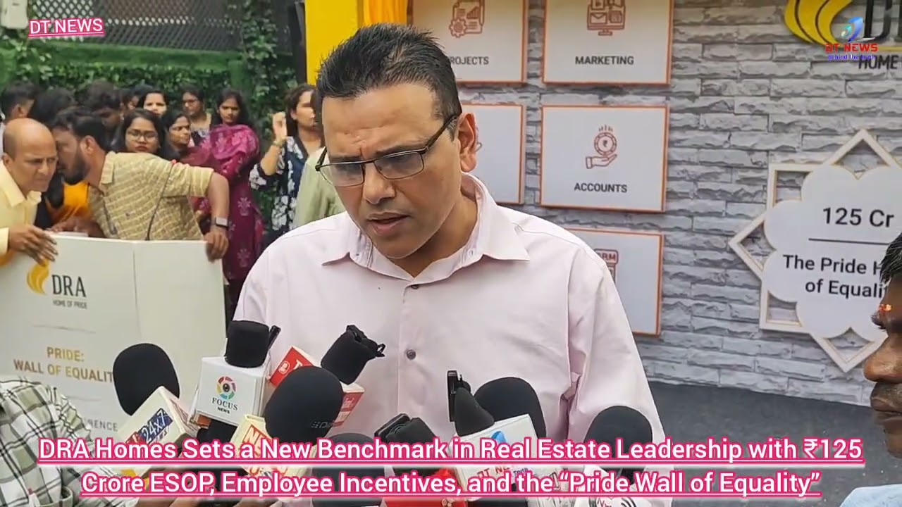 DRA Homes Sets a New Benchmark in Real Estate Leadership with ₹125 Crore ESOP, Employee 