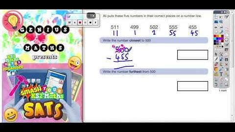 2016 SATs Paper 2 Reasoning Q1