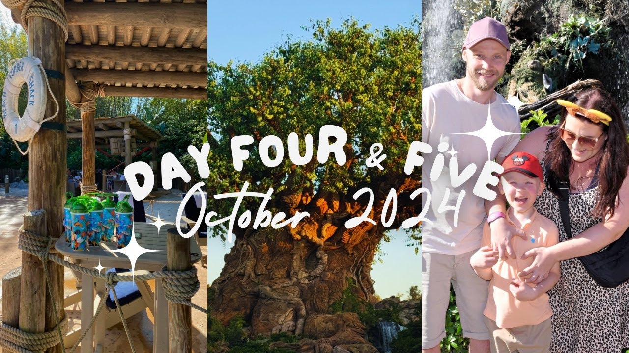 OUR WALT DISNEY WORLD VLOGS | OCTOBER 2024 | DAY FOUR & FIVE