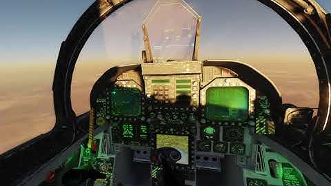 DCS World F/A 18 VR + Touch controls