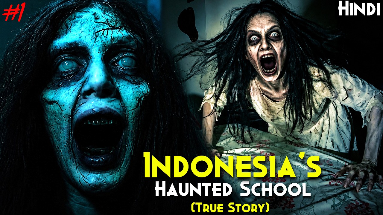 Indonesia's Darkest REAL HAUNTED SCHOOL Bathroom Story - After School Horror 1 Explained In Hindi