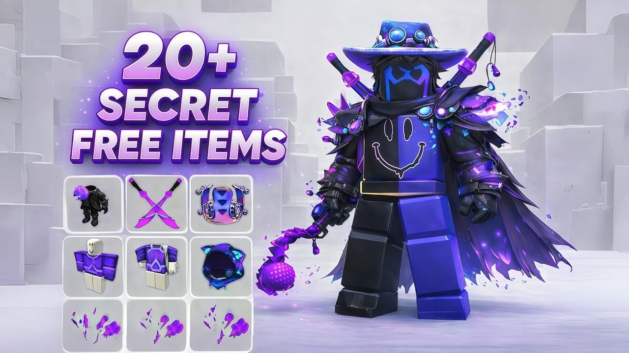 I FOUND 20+ HIDDEN FREE ITEMS IN Roblox… YOU WON’T BELIEVE THIS!🫨