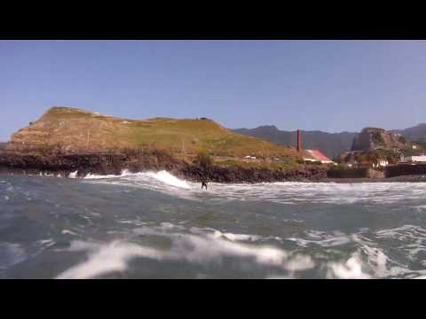 Surfing with Madeira Calhau Surf School