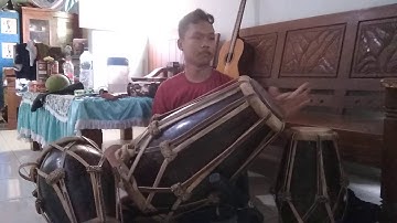 Belajar kendang jaipong pemula||Iseng-iseng aja wkwk😁
