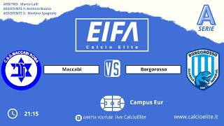 Maccabi - Borgorosso | Serie A d'Elite - 21^ Giornata