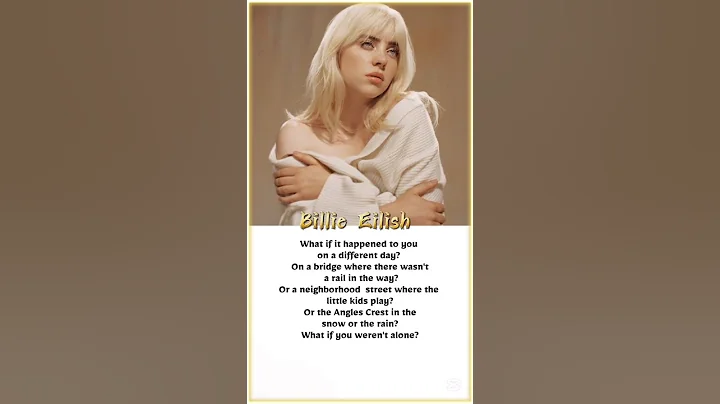 Billie Eilish - The 30th (Lyrics) #billieeilish #the30th #lyrics #viral #music