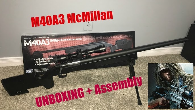 ASG M40A3 McMillan Sniper Rifle - Cheap Airsoft Reviews 