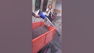 The automatic sand extractor can pump grain,