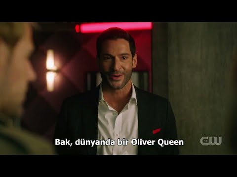 Constantine & Lucifer Oliver İçin Anlaşma Yapıyor - Crisis on Infinite Earths The Flash 6x9