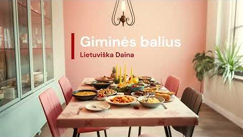 Giminės balius (2025) - Lietuviška muzika