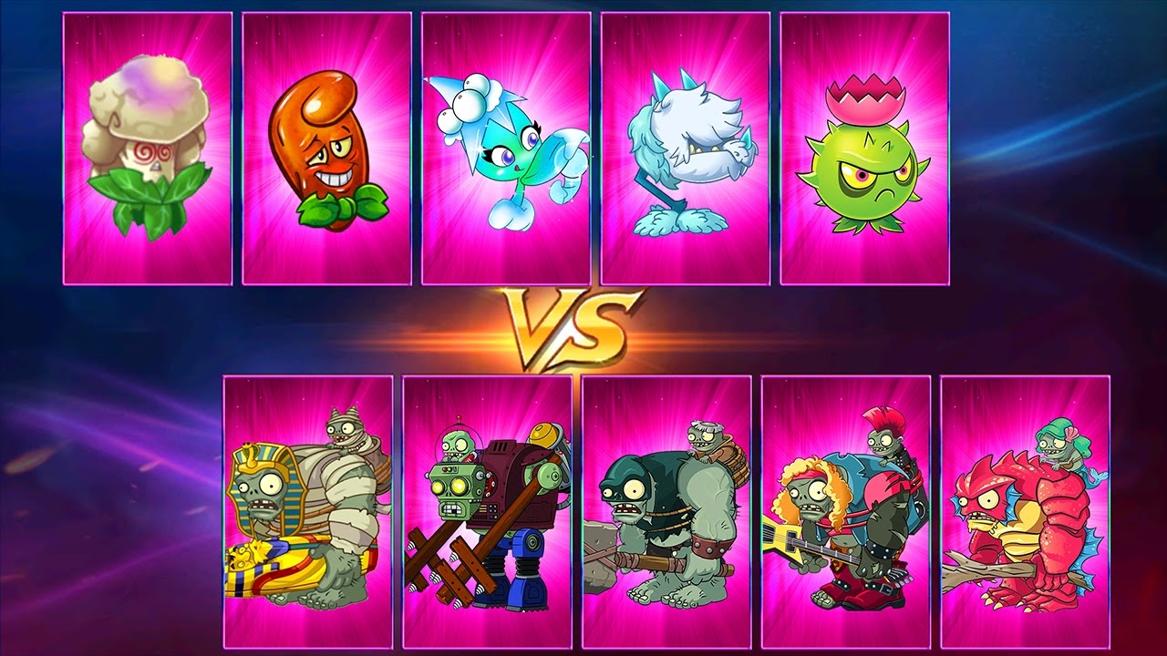 Plants vs Zombies 2 Every Premium Plant Power-Up! vs Gargantuar - YouTube