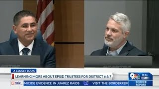 EPISD fills vacant trustee seats for 2 districts