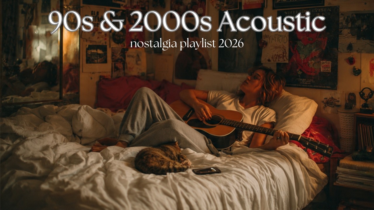 90s & 2000s Acoustic Playlist 🎸 Late Night Nostalgia | Relaxing Guitar Covers