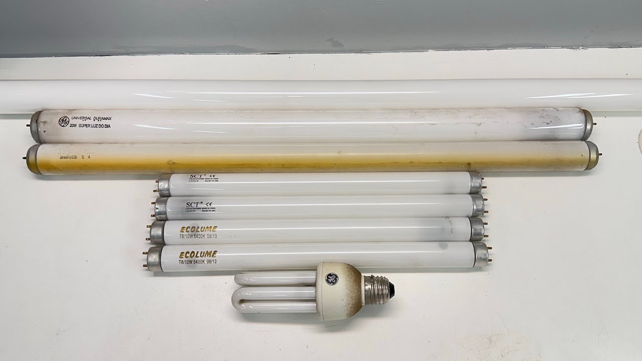 Testando lâmpadas fluorescentes e outras #4