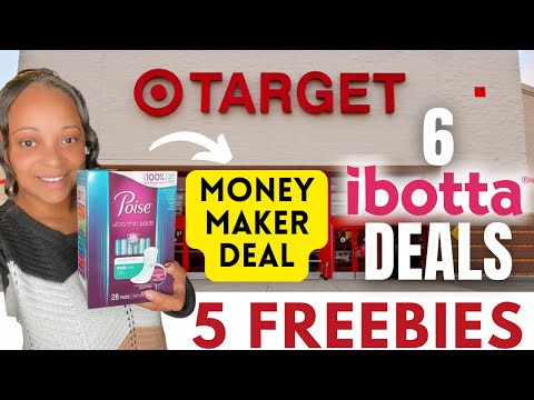 Target Deals 10/16-10/22: Couponing At Target This Week: 6 Ibotta Deals: 5 FREEBIES +  Money Makers