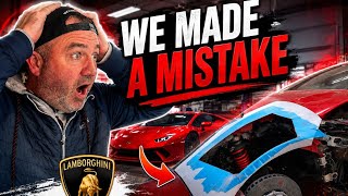 VERY EXPENSIVE LAMBORGHINI PARTS DONT FIT!!