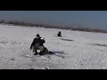 201802211052 г.Волжский ,зимняя рыбалка на Ахтубе.