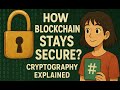 Cryptography in Blockchain 🔐 | How Secure Transactions Work | Hindi Explained