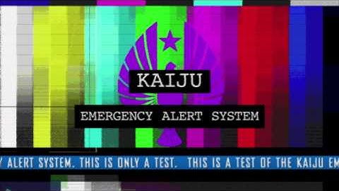 Test of the Kaiju Emergency Alert System