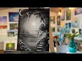 Acrylic painting tutorial HOW TO PAINT Fantasy!  Fairies and Stardust 🧚🌙✨