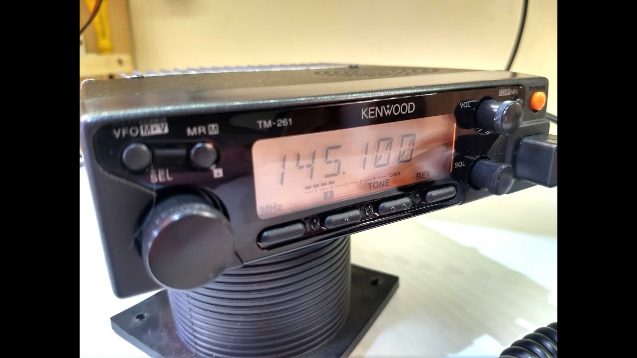 TESTE DE POTÊNCIA KENWOOD TM 261 YouTube