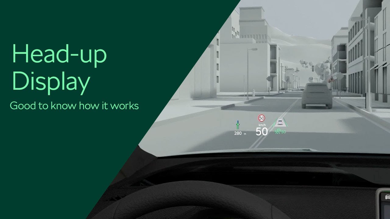 Head-up display: Good to know, better to have