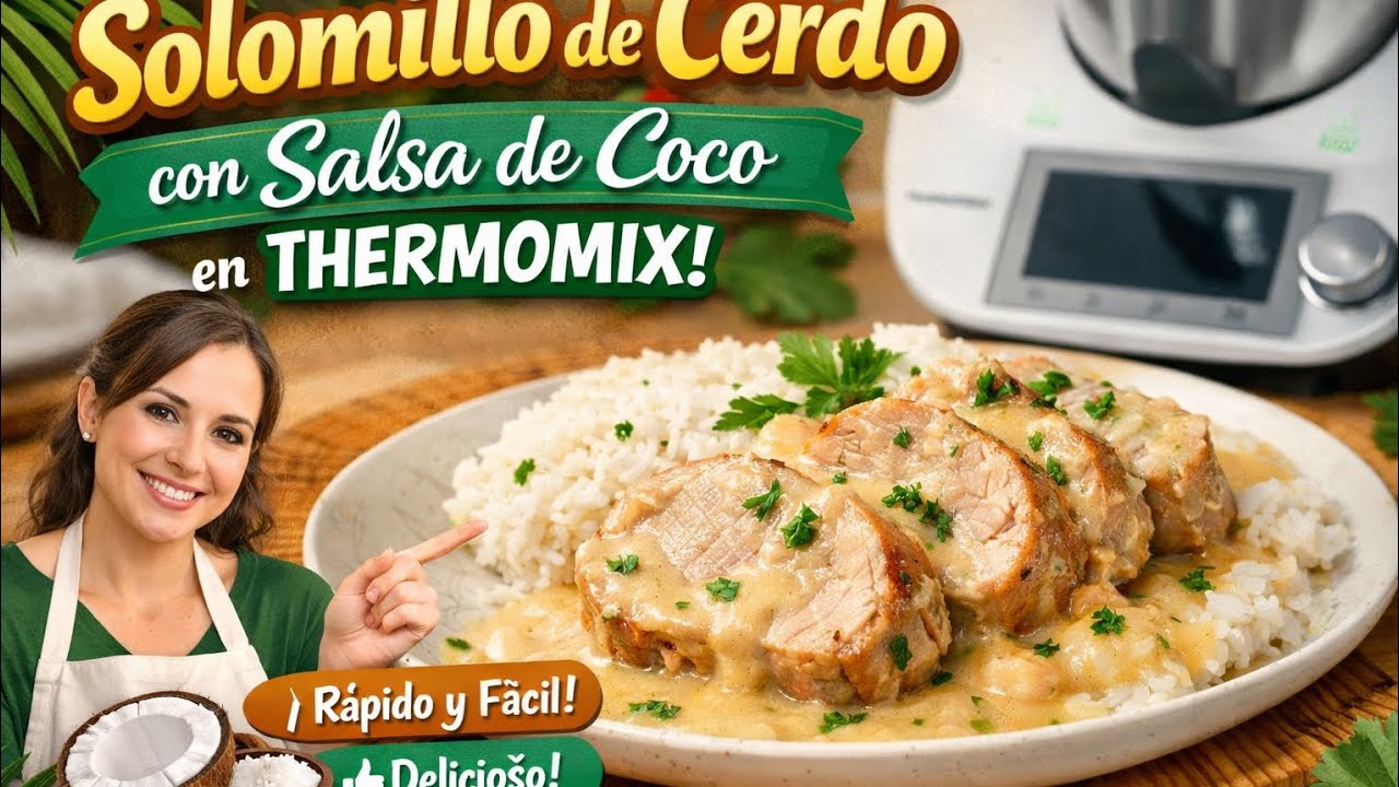 Solomillo de cerdo en salsa de coco. 🤤✨️#Pescado #saludable #food #viralvideo #recetas #Guatemala 