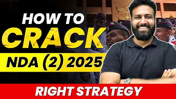 Tips To Crack NDA 2 2025 Exam In Your First Attempt- Perfect Strategy For NDA 2025😱 Learn With Sumit