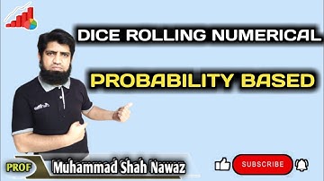 #18: Dice rolling numerical in Probability ⚀⚁⚂⚃⚅(V-BASIC)