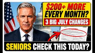 GREAT NEWS FOR US SENIORS IN JULY START— 3 Big Changes You Need to Know