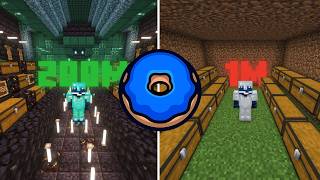 Celebrity I built a 200 million dollar stash DonutSMP Net Worth