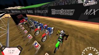 Mx Simulator - Online Race Crazy Start Crash