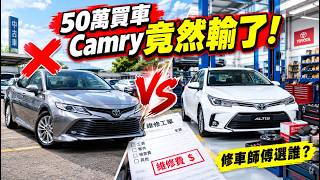 修⾞20年⽼師傅拆通病：50萬內最耐⽤房⾞，第⼀名不是Camry