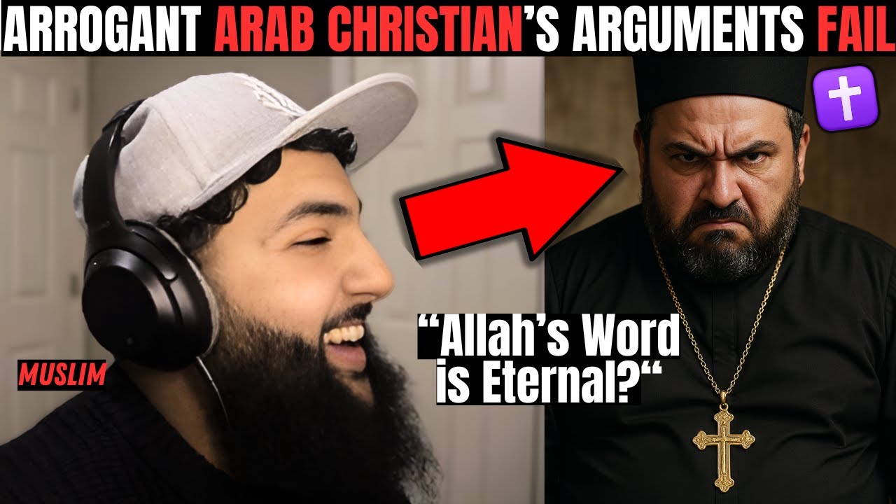 Арабский христианин разговаривает не с тем мусульманином и получает пощечину *смешно*