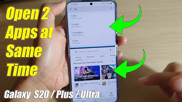 How to Use Two Apps Simultaneously on the Screen on Galaxy S20 / S20 Plus / S20 Ultra