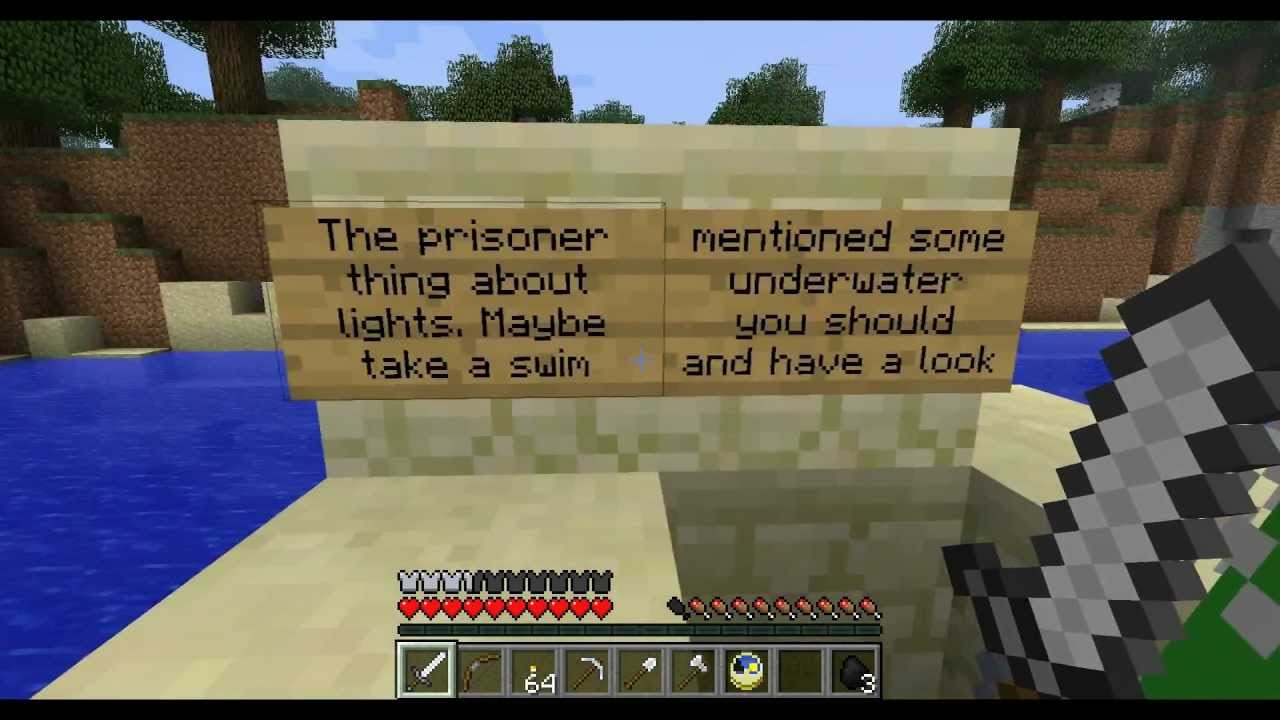 "Let's Play MineCraft Adventure Map" - Tree of Life Part 1