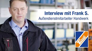 Interview Frank S. Außendienstmitarbeiter Handwerk Image