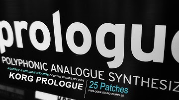Korg Prologue - Custom Patches 26-50