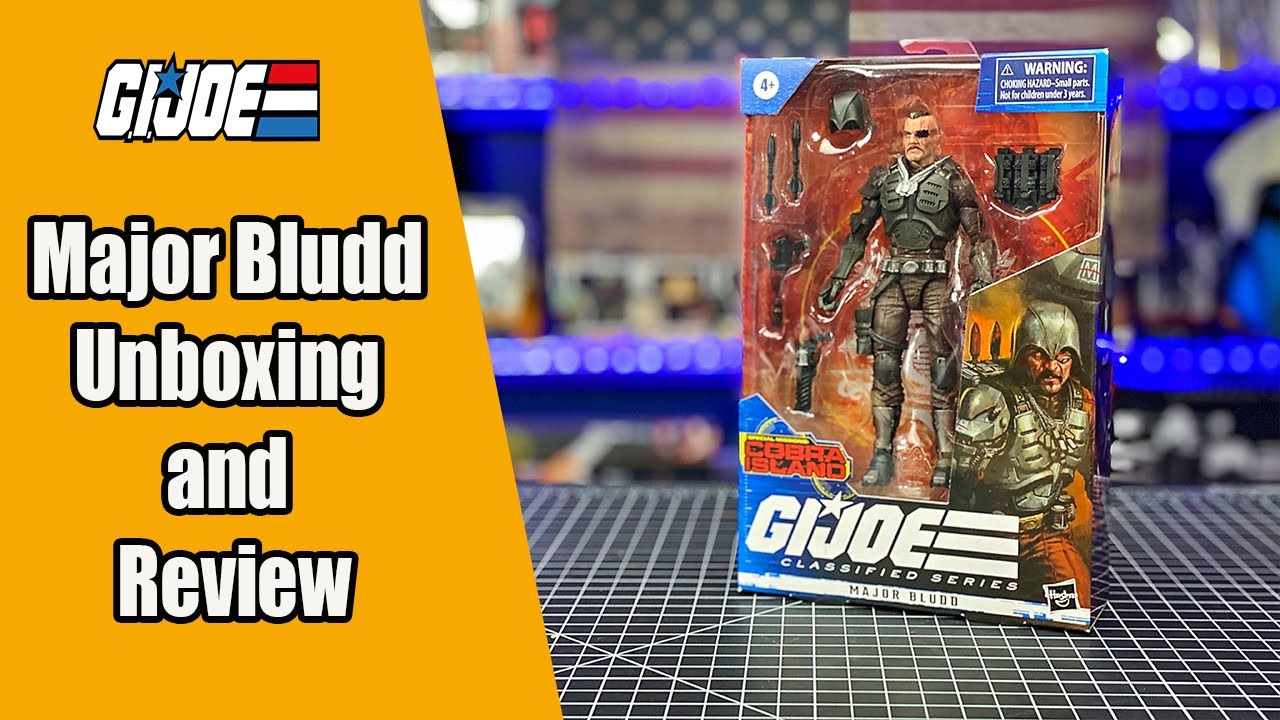 G.I.Joe Major Bludd Action Figure Unboxing and Review