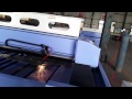 J1325 150w CO2 laser machine cut metal with oxygen