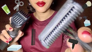 Asmr Mens Haircut & Shave Barber Roleplay Asmr Tamil