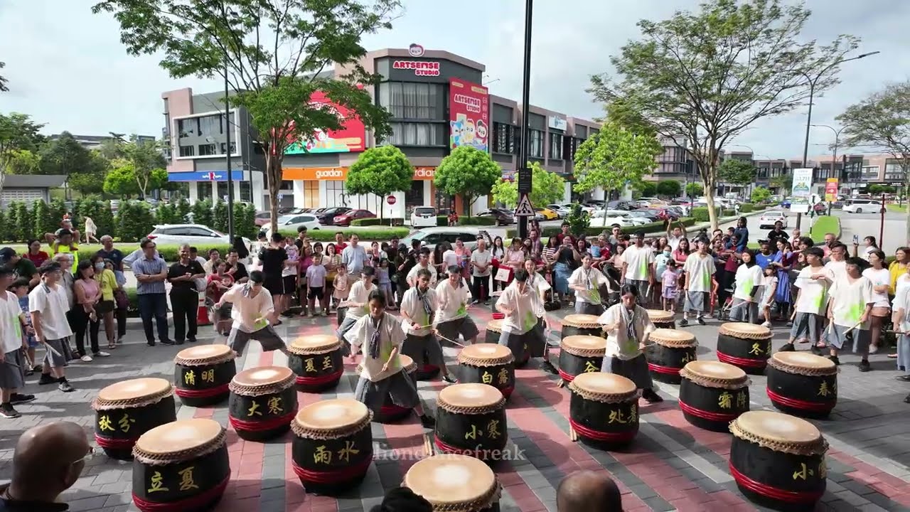 24 Season Drums Performance by SMK Kota Kemuning - Grand Opening of Sanctuary Mall